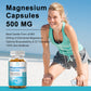 Magnesium GMO Free Capsule Dietary Supplement