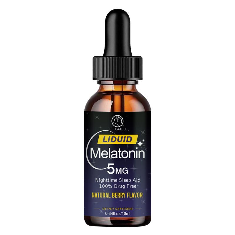 HFU 5Mg Melatonin Drops Effective for Adult Insomnia Improve Sleep Fall Sleep Faster Sleep Deeper Melatonin Supplements