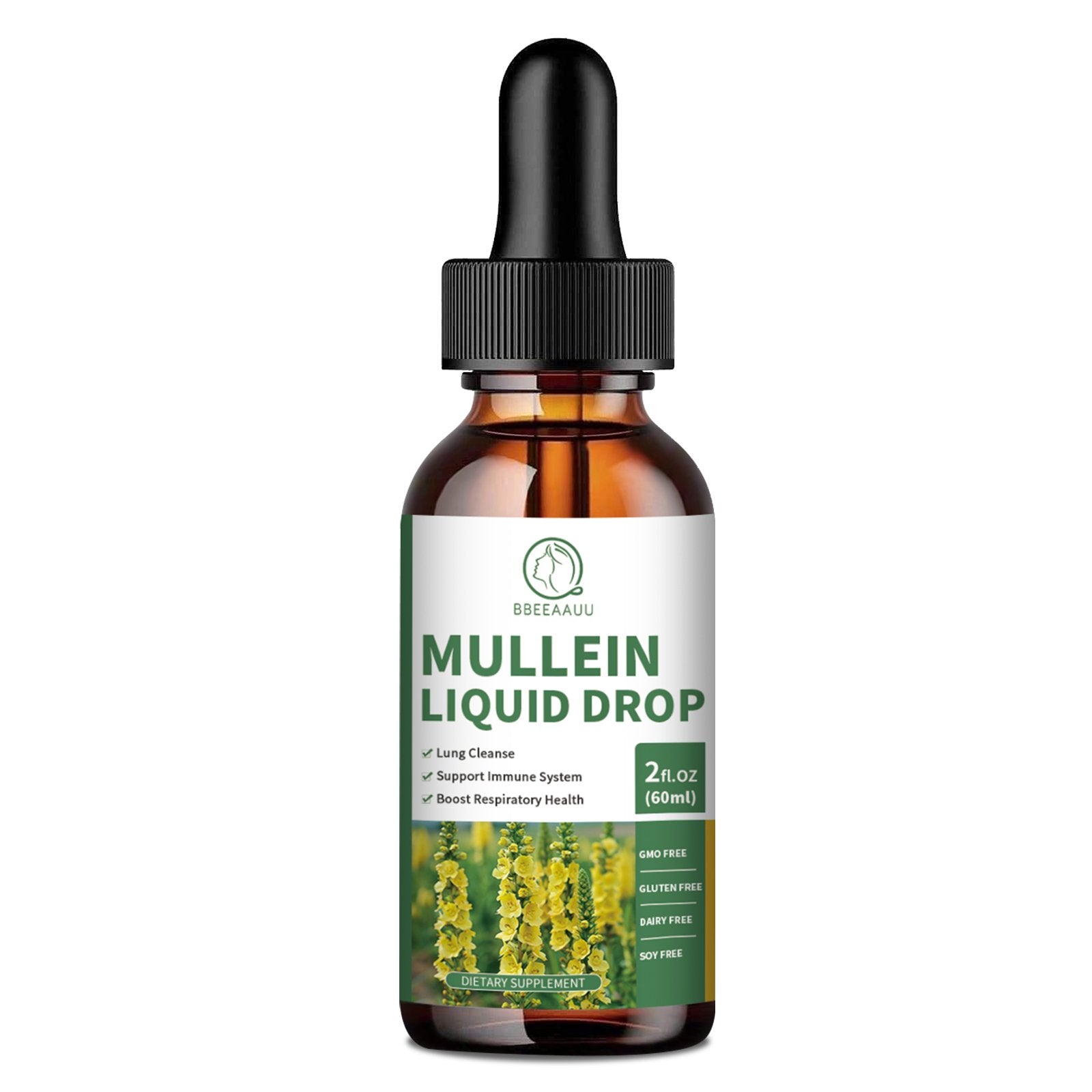 Mullein Drops for Lungs, Mullein Leaf Extract 1000MG for Respiratory ...