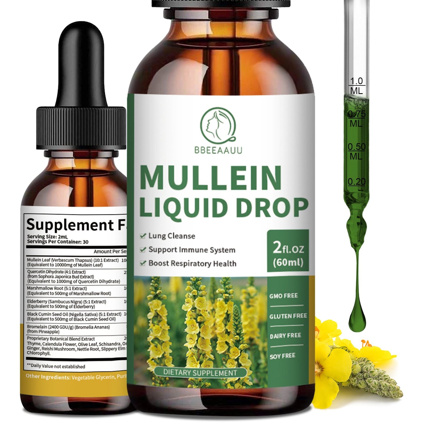 Mullein Liquid Drops