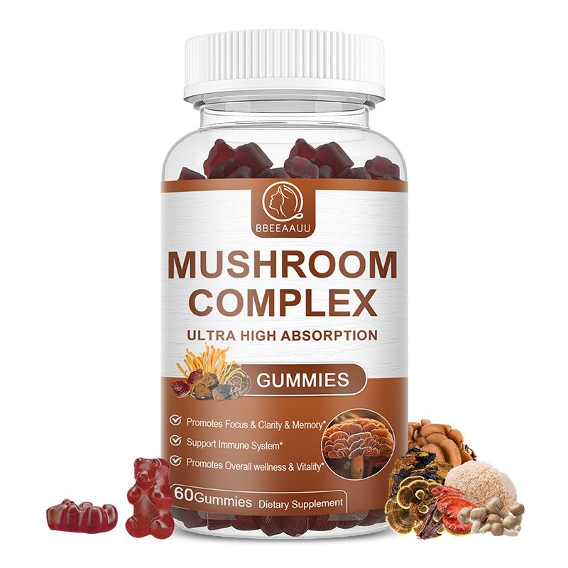 Mushroom Complex Ultra High Absorbtion Gummies Dietary Supplement