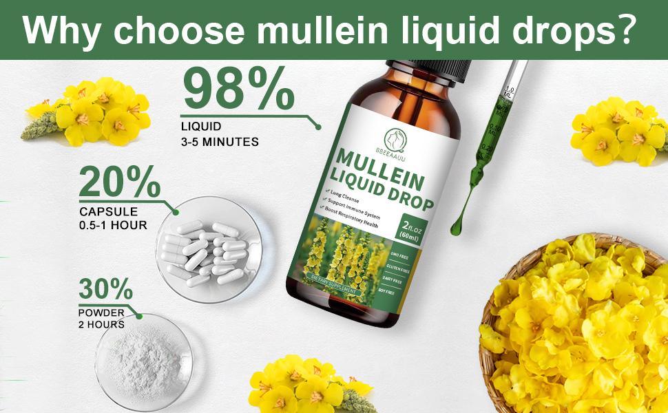 Mullein Liquid Drops