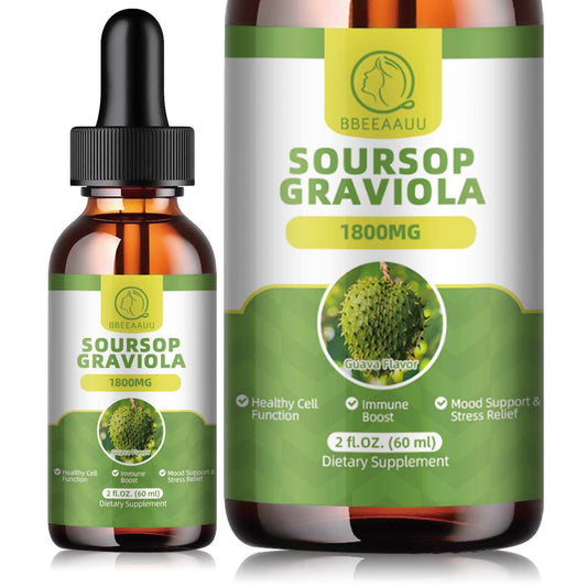 Soursop Graviola Liquid Drops Gluten-free Supplement