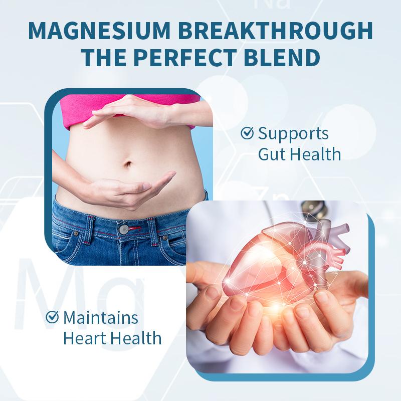 Bbeeaauu Magnesium Powder with 680mg Magnesium and Vitamin Promotes Sleep, Relaxation and Healthy Brain Function Bone, Heart & Muscle Support