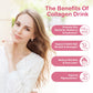 Collagen Drink with 6000mg Marine Collagen Peptides, Apple Flavor