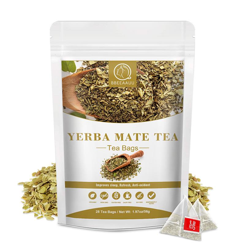 BBEEAAUU Yerba Mate Tea, Antioxidants,Boost Energy Focus,Promotes Digestion Immunity,Cardiovascular Health Ally,Weight Loss Support