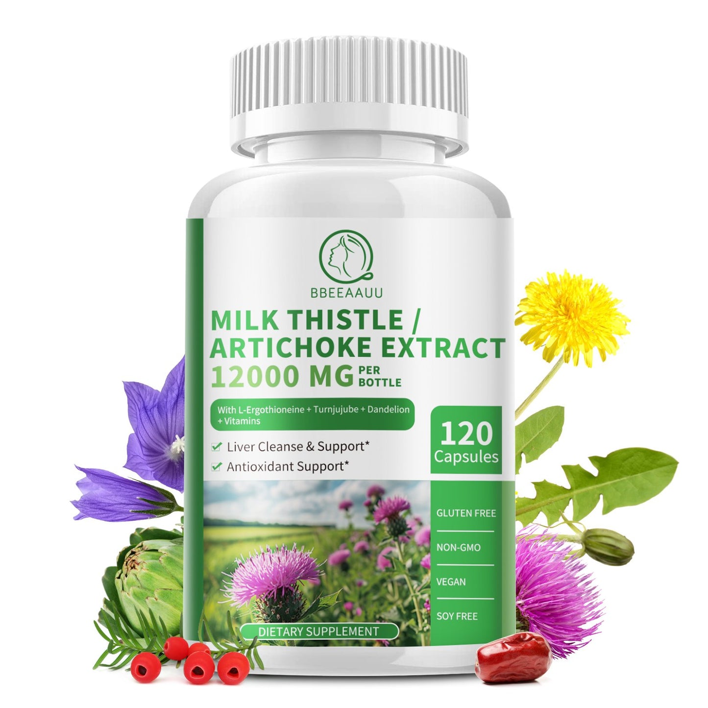 BBEEAAUU Milk Thistle Capsule