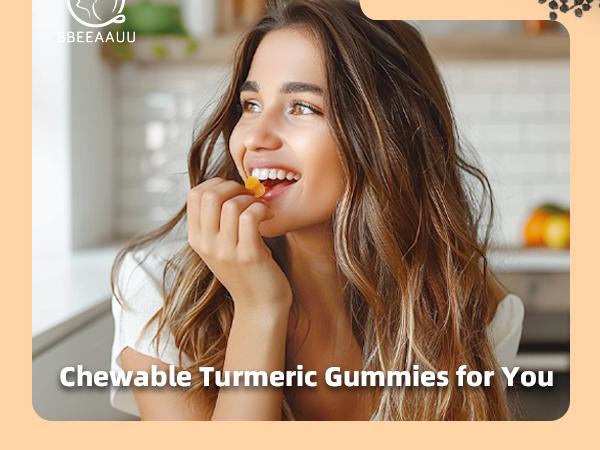 2 Pack Turmeric Gummies for Adults, Turmeric Curcumin with Black Pepper, Turmeric Supplement Supports Joint & Digestion, High Absorption & Vegan, Raspberry Flavor