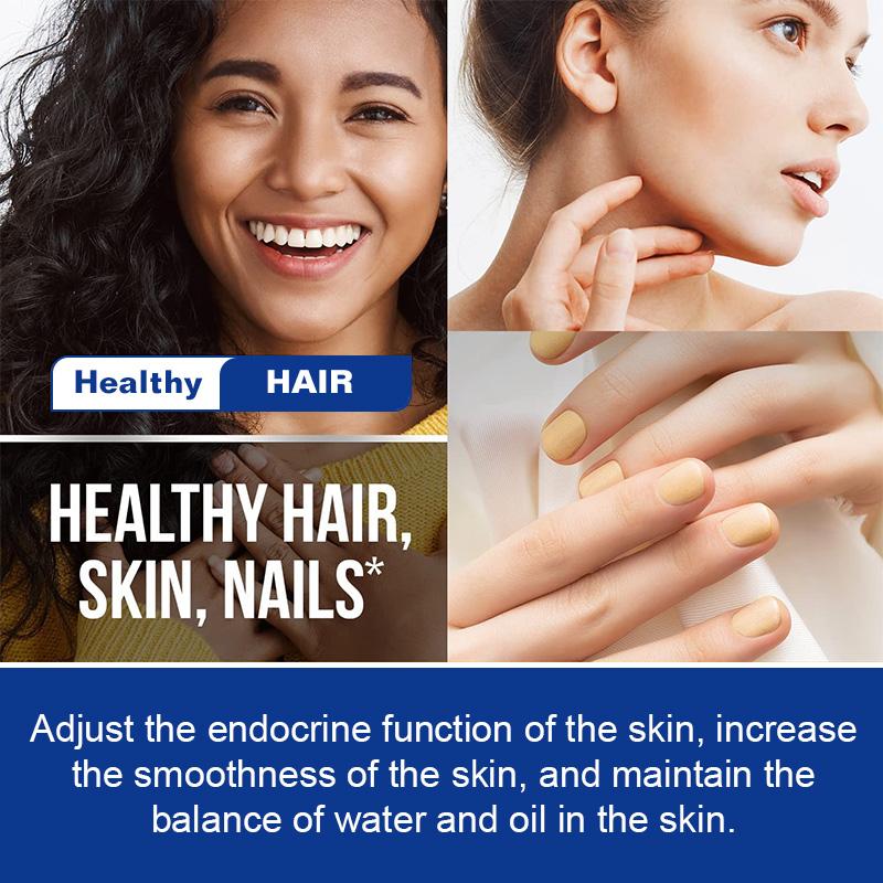 BBEEAAUU bone collagen pills contain hyaluronic acid and vitamin C - reduce wrinkles, tighten skin, promote hair, skin, nails and joint health - hydrolyzed collagen peptide supplement